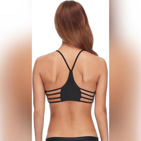 NWT Body Glove Alani Standard Smoothies Strappy Back Swimsuit Bikini Top, M(6-8) - Picture 2 of 6